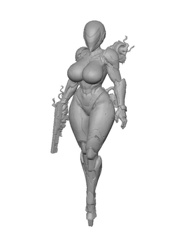 3D model for Neon Valkyrie