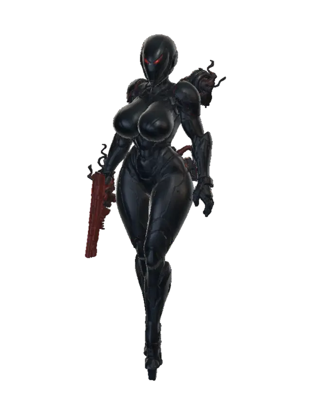 3D model for Neon Valkyrie