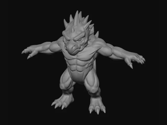 3D model for Tiny Rex