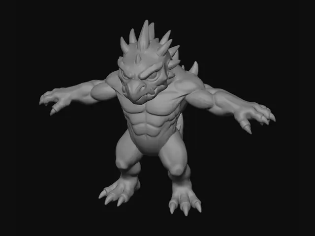3D model for Tiny Rex
