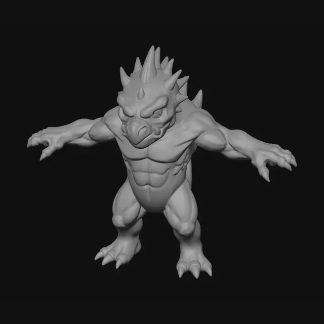 3D model for Tiny Rex