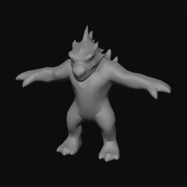 3D model for Tiny Rex