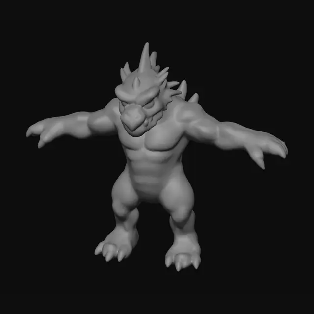 3D model for Tiny Rex
