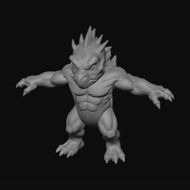 3D model for Tiny Rex
