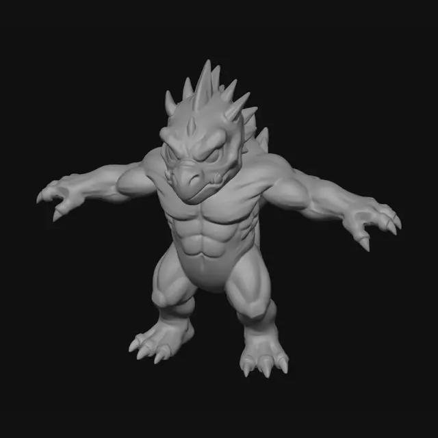 3D model for Tiny Rex