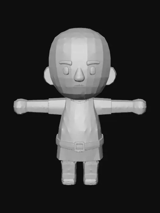 3D model for Tiny Adventurer