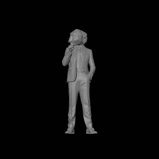 3D model for Masked Gentleman