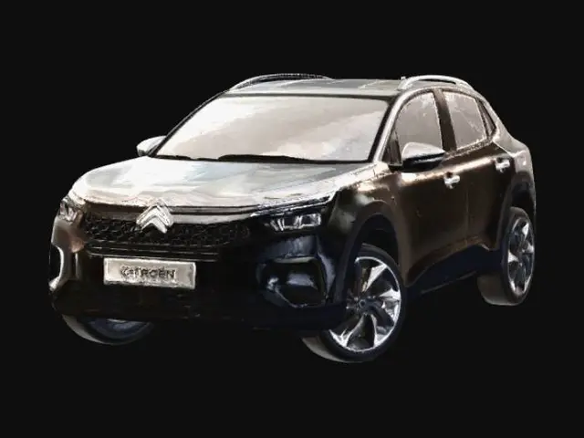 3D model for Citroën c4 2024 model arabanın siyah rengi olan versiyonunu tasarla