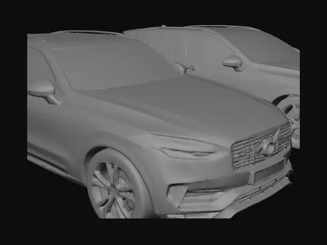 3D model for Blue XC90 Duo