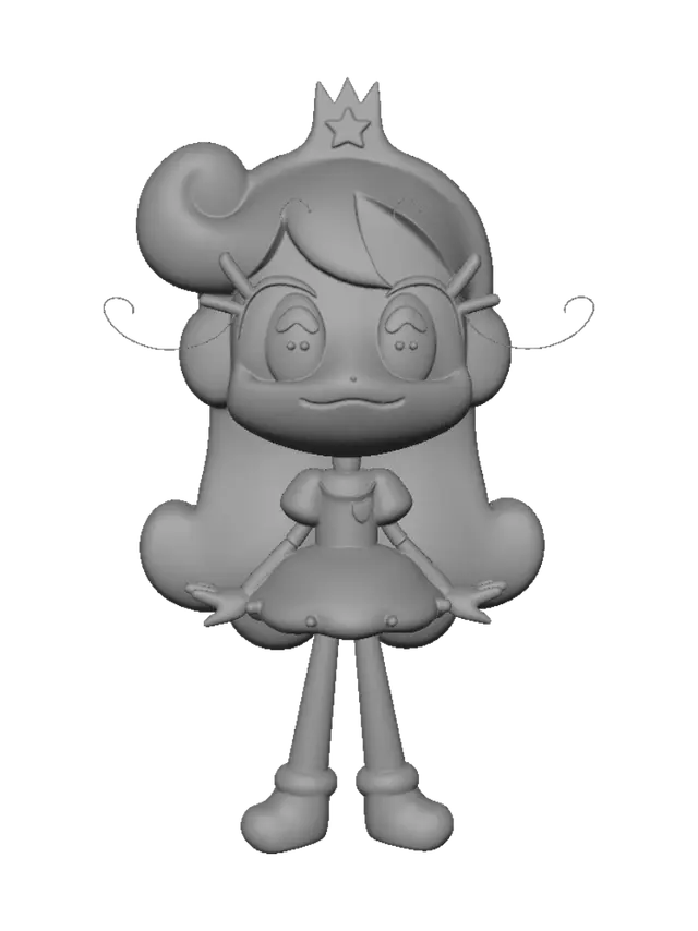 3D model for Princess Star