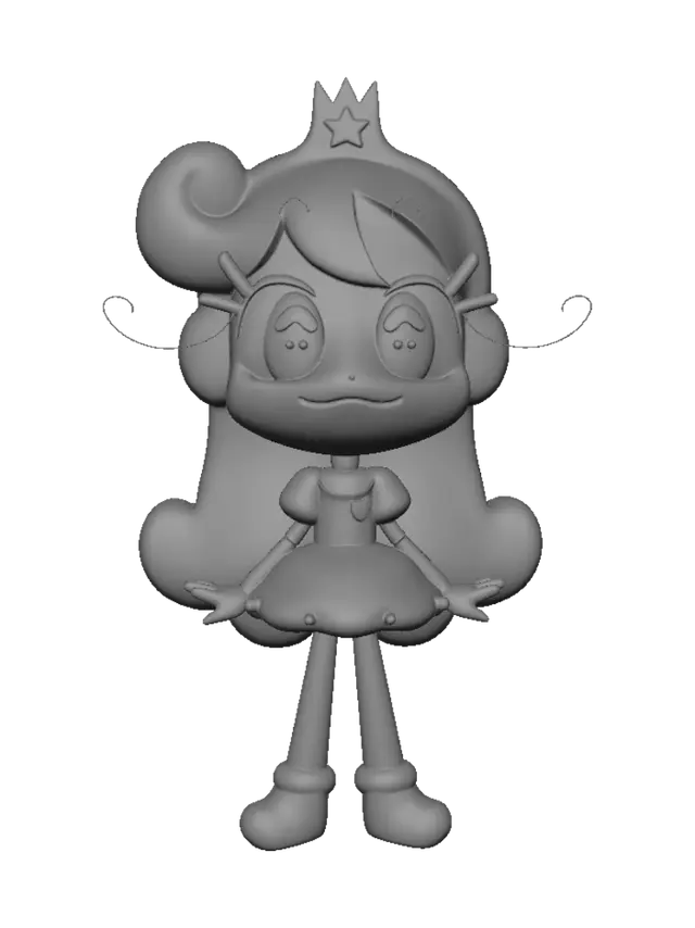 3D model for Princess Star