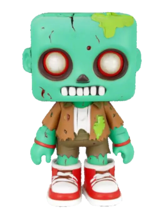 Zombie Boy - Decayed 3D model, vytvořený pomocí AI