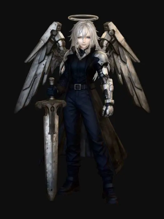 3D model for Sephiroth
