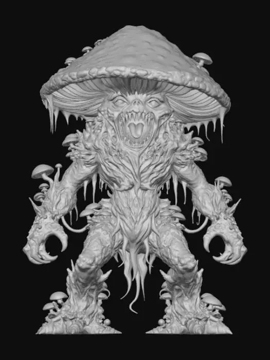 3D model for Mycelial Behemoth