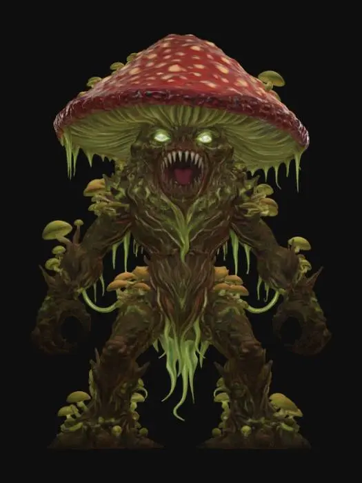 3D model for Mycelial Behemoth