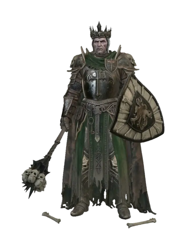 Iron Crown of the Dark Realm 3D model, vytvořený pomocí AI