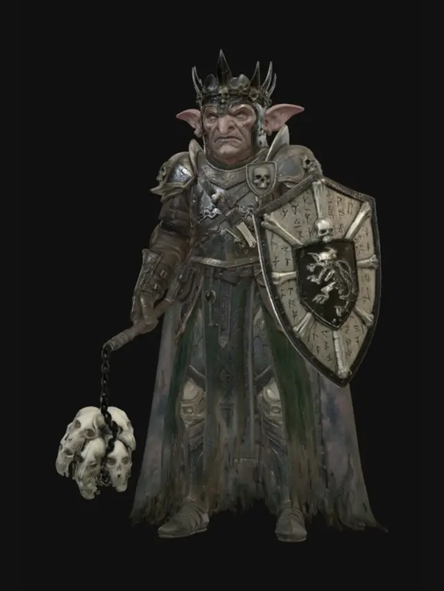 3D model for The Bonebound Warlord