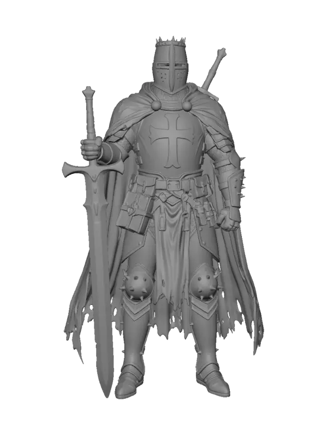 3D model for Crimson Cross Knight