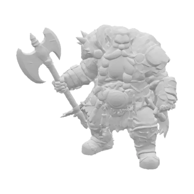 3D model for Dwarven Warrior