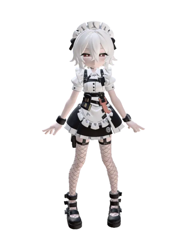 3D model for Tactical Maid Serenity