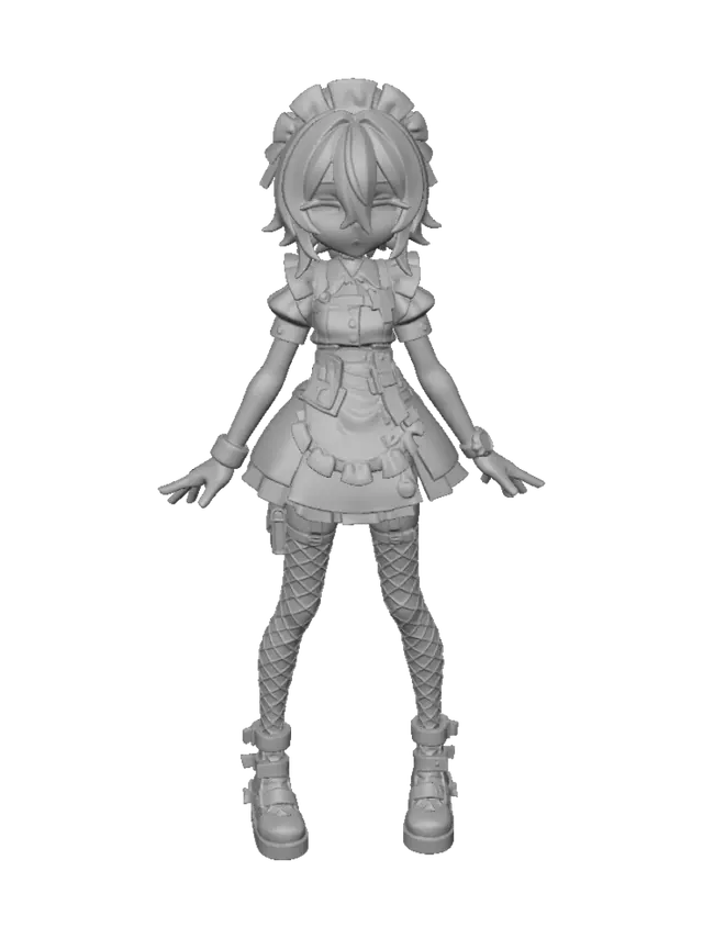 3D model for Tactical Maid Serenity