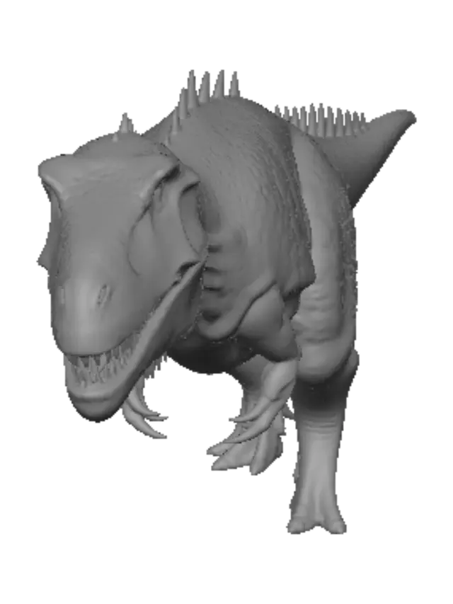 3D model for Emerald Predator in the Grass