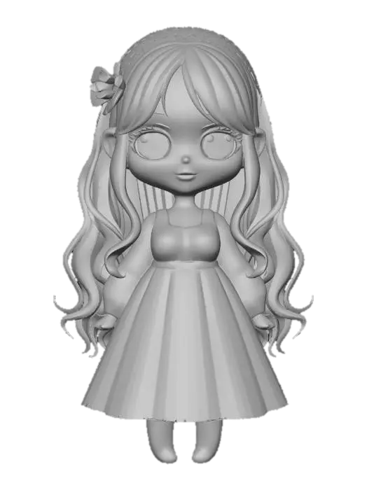 3D model for Pastel Blossoms