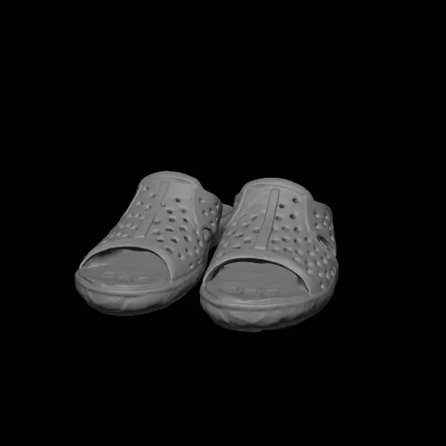 3D model for Neon Green Perforated Slides
