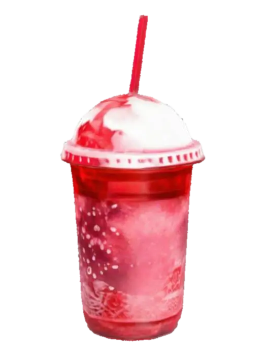 Berry Blast Drink - Refreshing 3D model, vytvořený pomocí AI