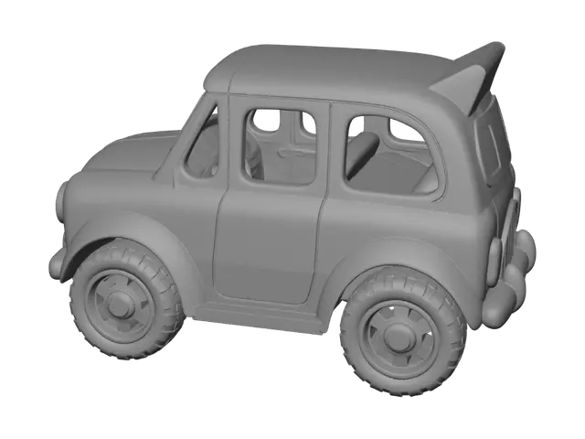 3D model for .Snack Pack Racer
A lunchbox
toy car with a hinged lid that flips open during collisions. The hollow body gives it a satisfying “pop” when it breaks. ITS A LUNCHBOX SHAPED CAR
