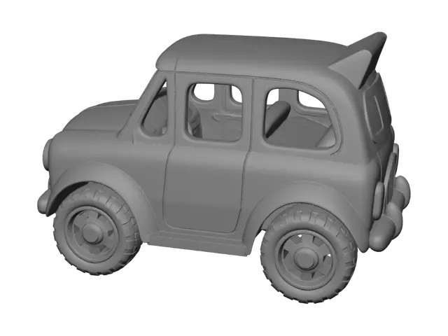 3D model for .Snack Pack Racer
A lunchbox
toy car with a hinged lid that flips open during collisions. The hollow body gives it a satisfying “pop” when it breaks. ITS A LUNCHBOX SHAPED CAR