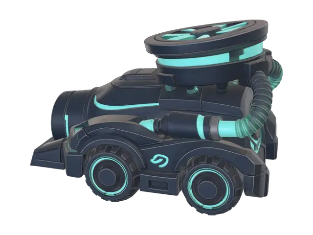 3D model for Neon Turbine Tank