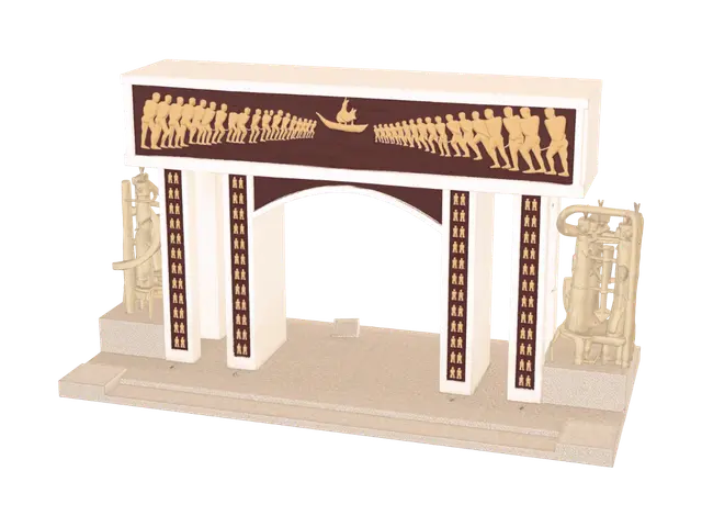 3D model for Gate of Return
