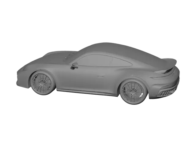 3D model for Stylized Porsche 911