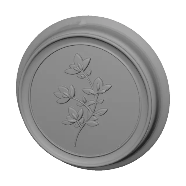 3D model for Terracotta Oval Vine