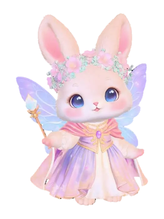 hase - Fantasie 3D model, vytvořený pomocí AI