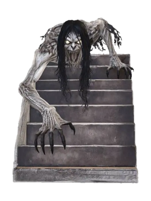 Staircase Stalker - Daemon 3D model, vytvořený pomocí AI