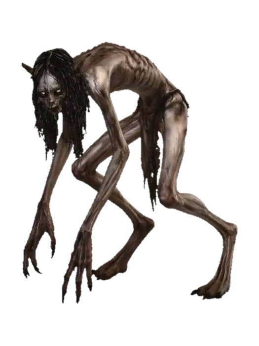 Crawling Ghoul - Fantasie 3D model, vytvořený pomocí AI