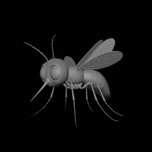 3D model for Big-Eyed Ant