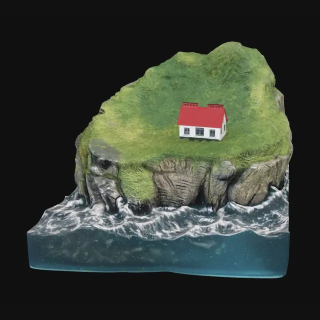 3D model for Cliffside Refuge