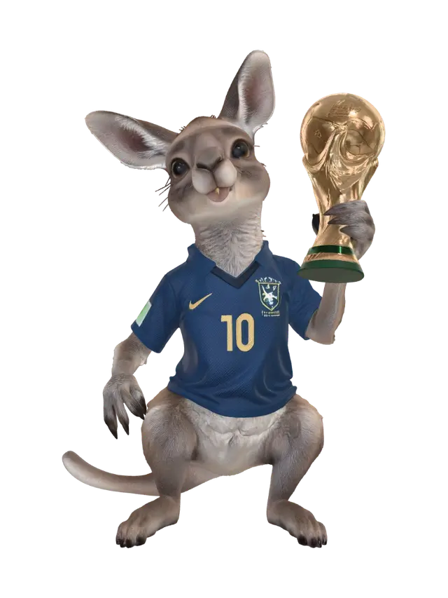 3D model for Kangaroo World Cup Champion