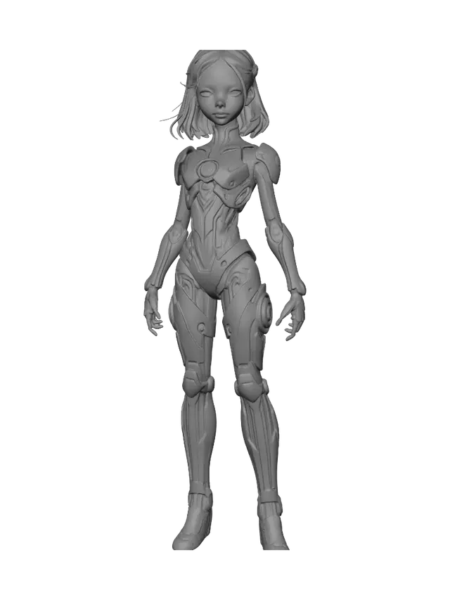 3D model for Neon Sentinel