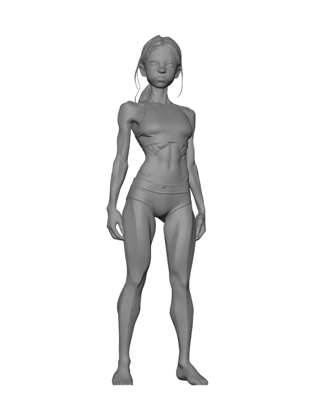 3D model for Athletic Strength