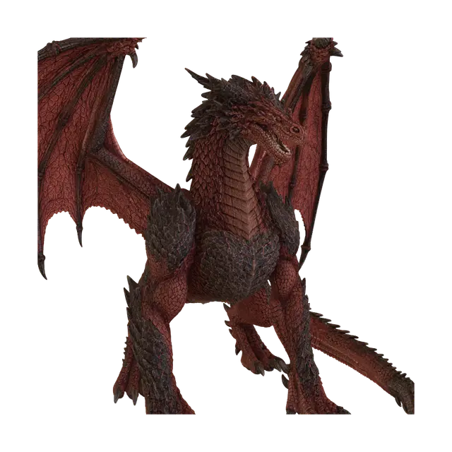 3D model for Crimson Ember Dragon