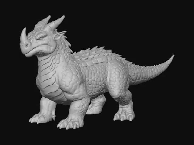 3D model for Brown Drake