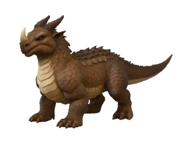 3D model for Brown Drake