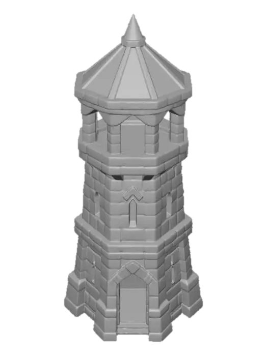 3D model for Stone Watchtower