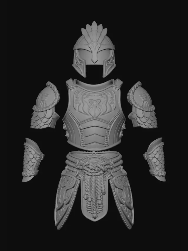 3D model for Owlcrest Armor