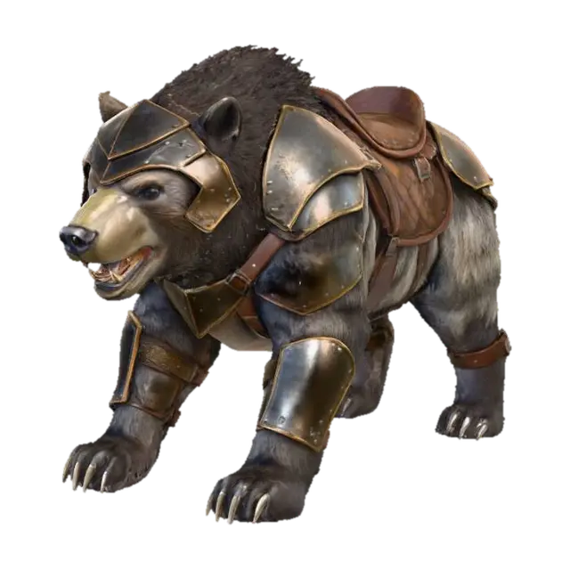 3D model for Armored Bearwolf