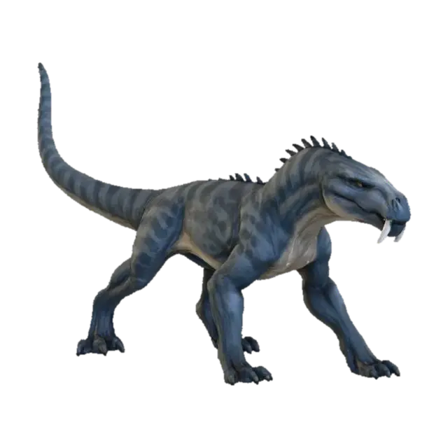 Modello 3D Sabertooth Beast - Tooth, generato dall’IA
